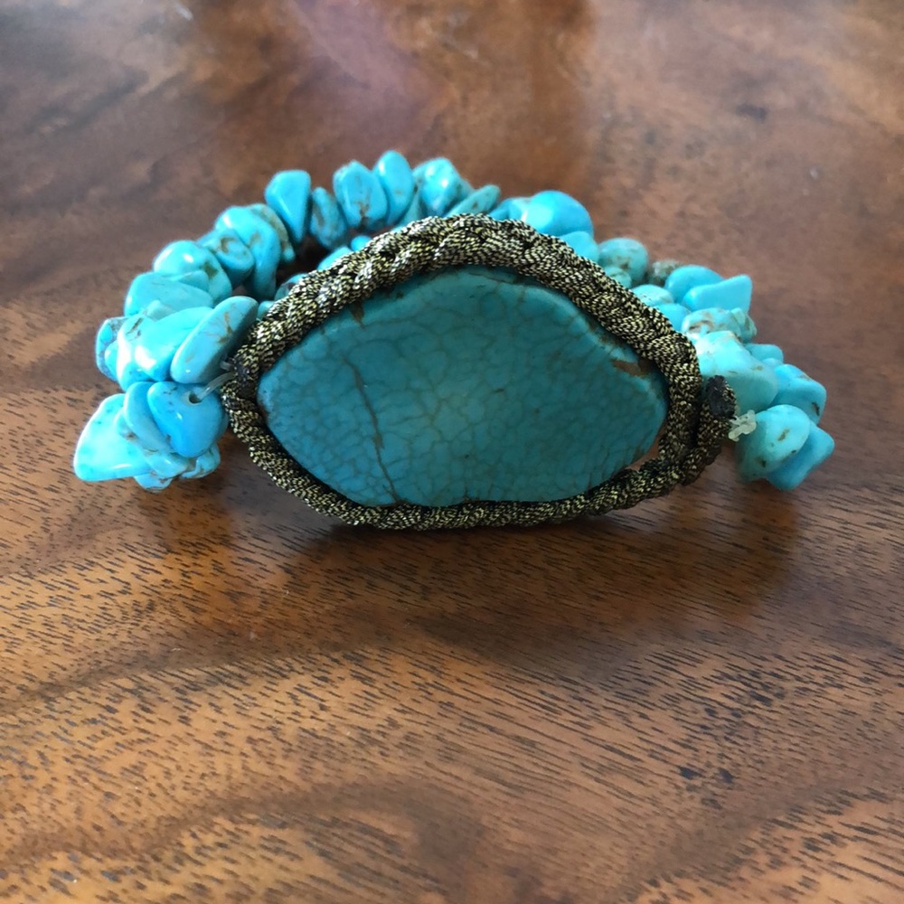 Gorgeous turquoise bracelet - Picture 3 of 4
